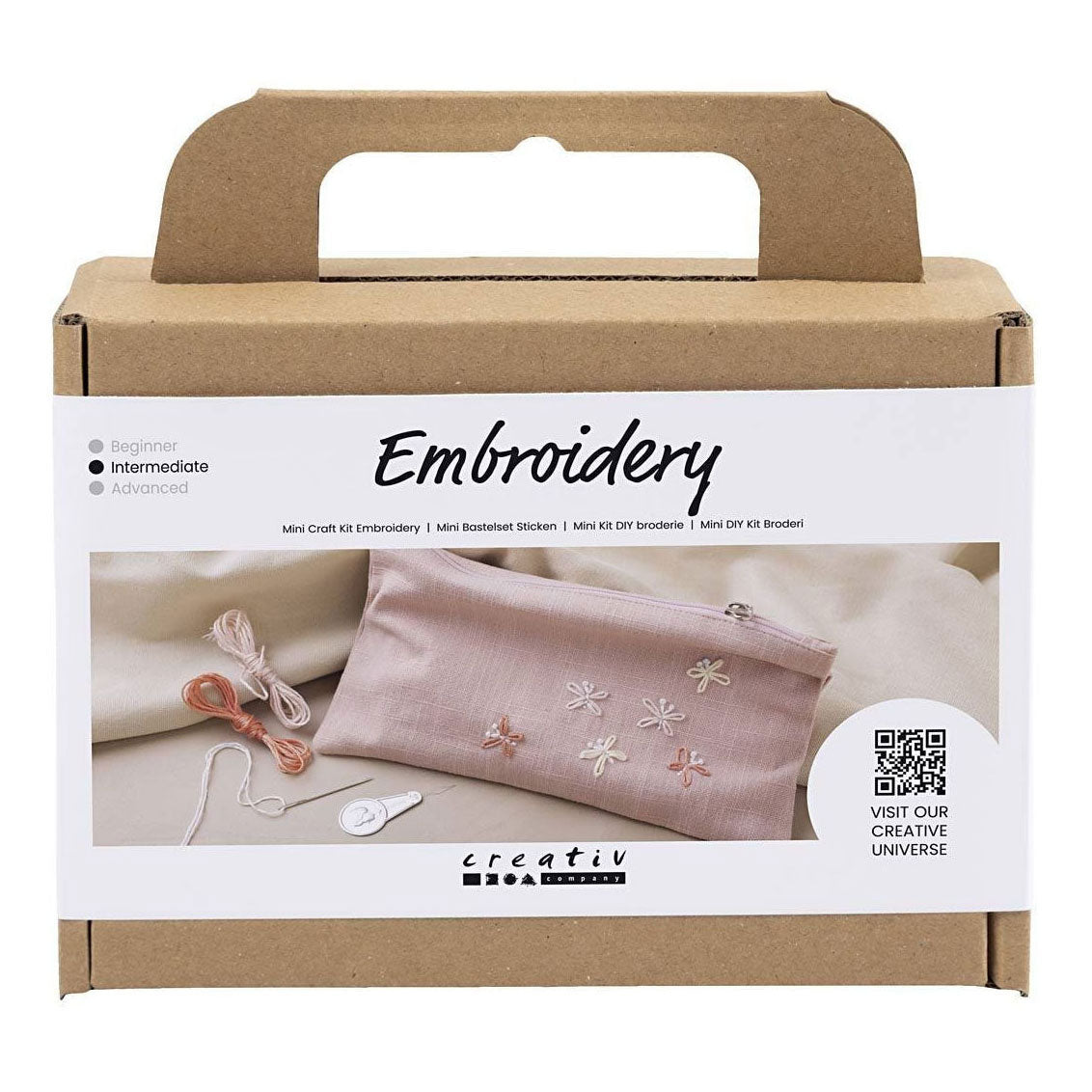 Creativ Company - Creativ Company Mini hobbyset borduurwerk etui