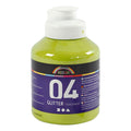 Creativ company acrylverf glitter voor kinderen - lime groen, 500ml
