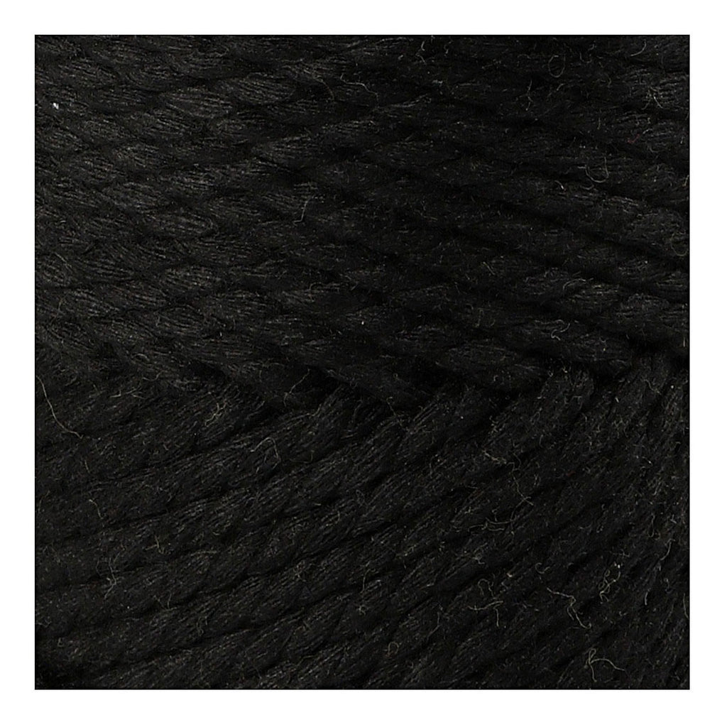 Creativ company macrame koord zwart, 55m