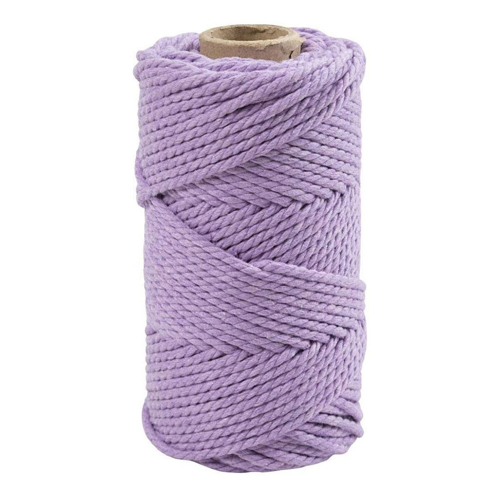 Creativ company macrame koord paars, 55m