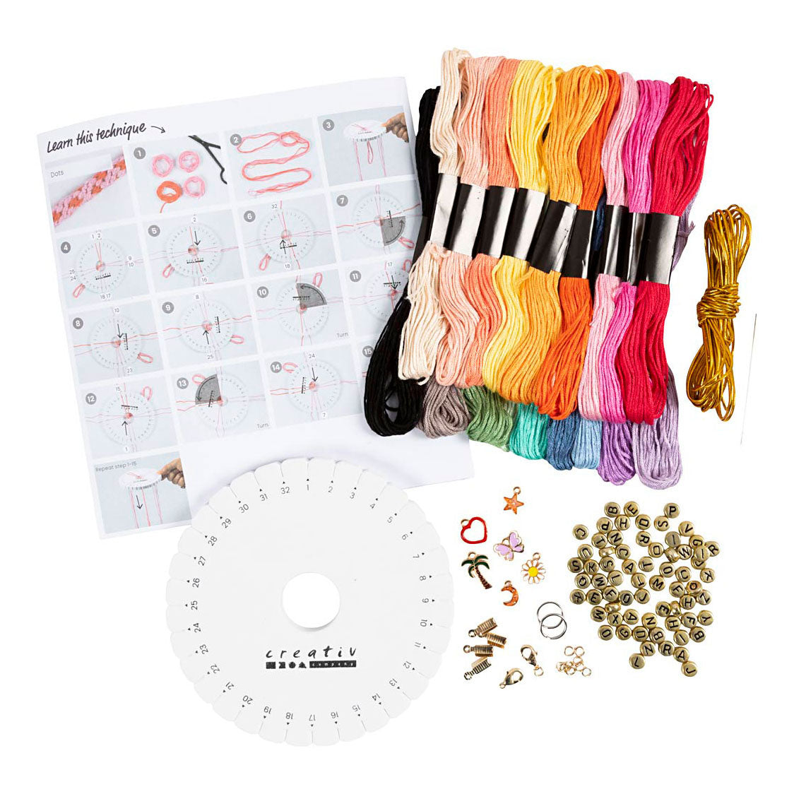 Creativ Company - Creativ Company Starter hobbyset kumihimo