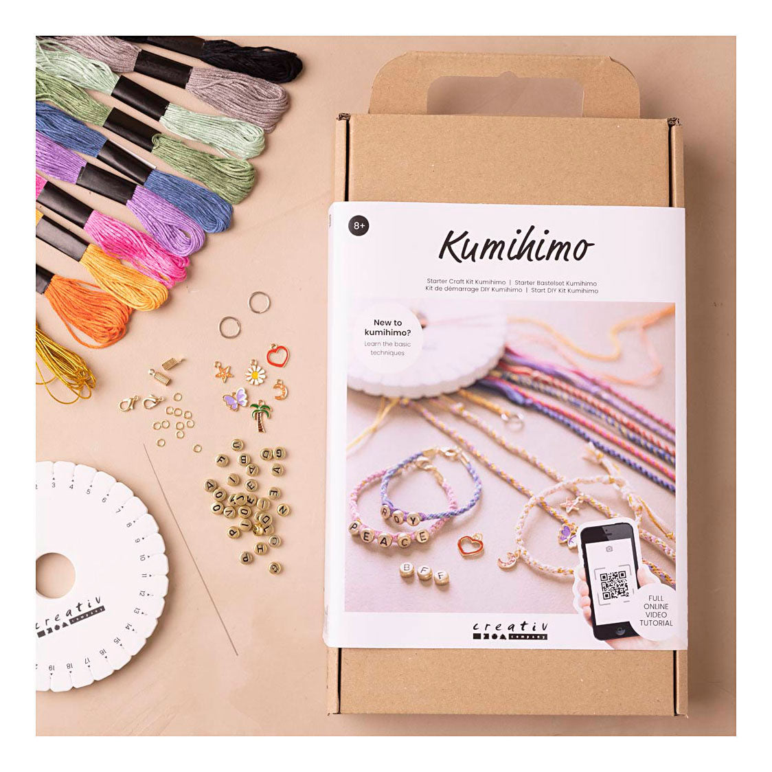 Creativ Company - Creativ Company Starter hobbyset kumihimo