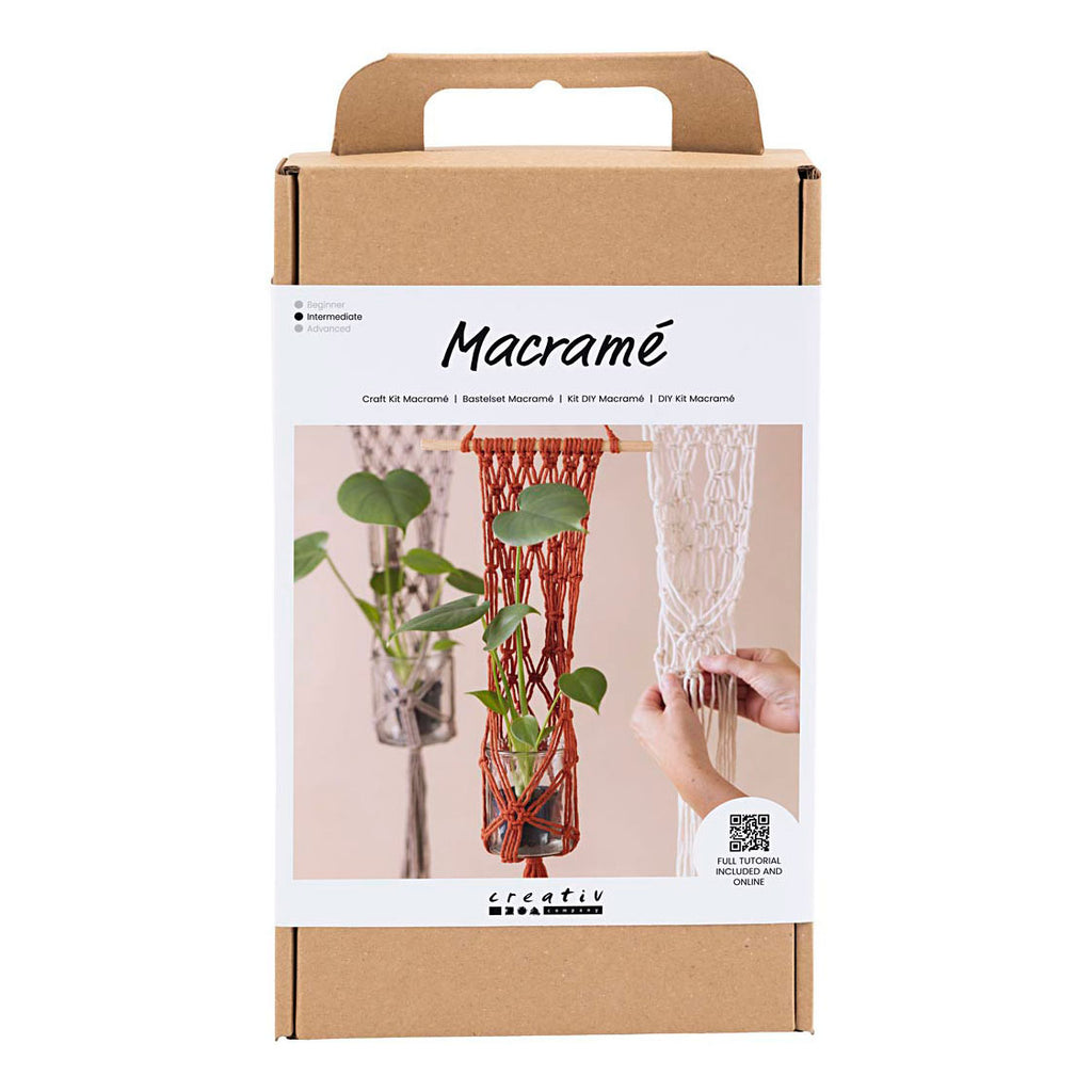 Creativ Company - Creativ Company Hobbyset macrame bloemenhanger