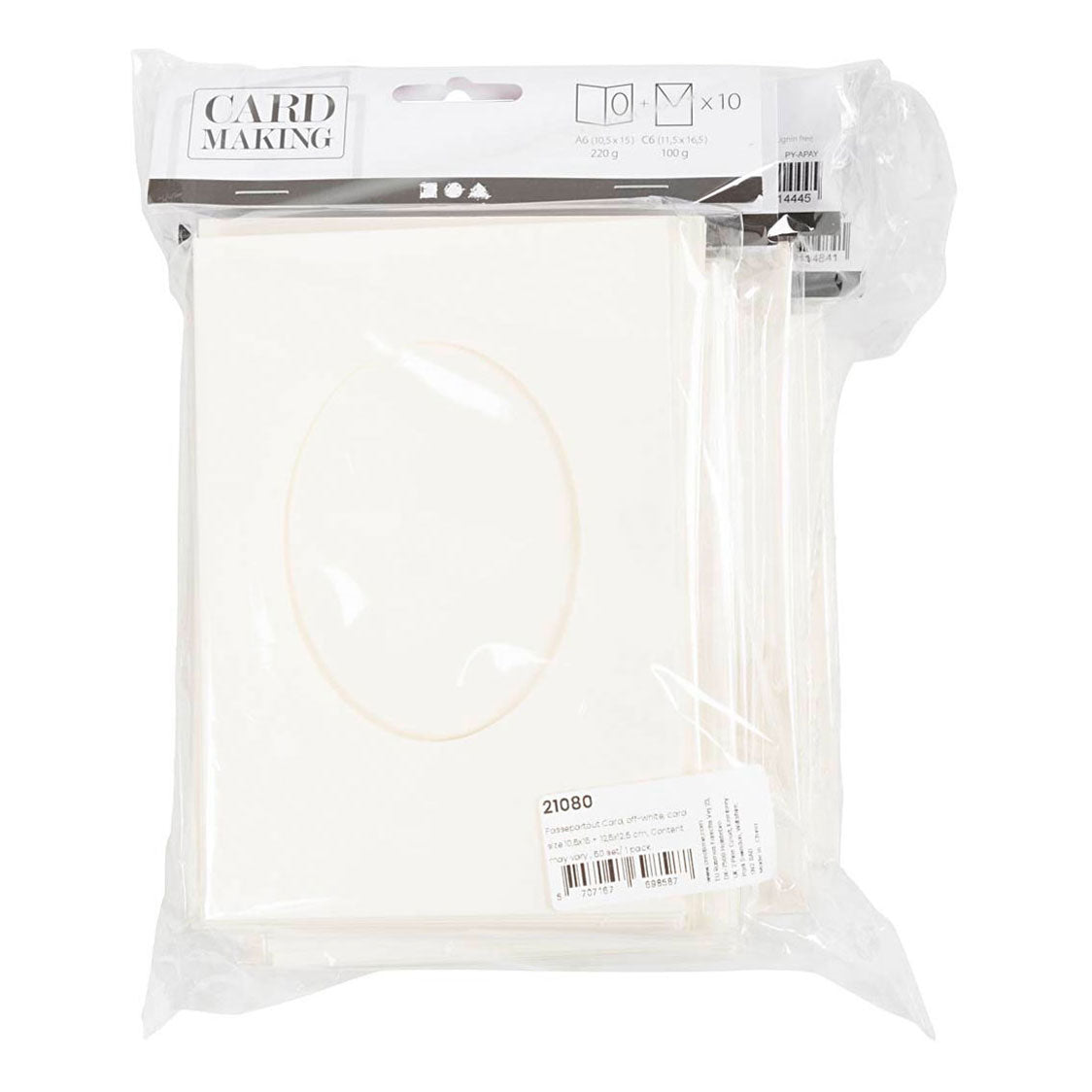 Creativ Company - Creativ Company Passepartout kaarten set van 50