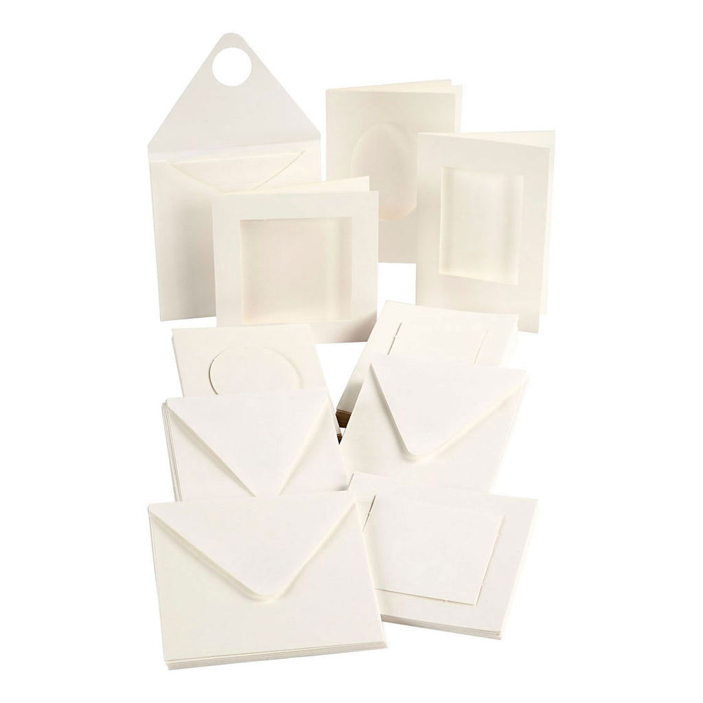 Creativ Company - Creativ Company Passepartout kaarten set van 50