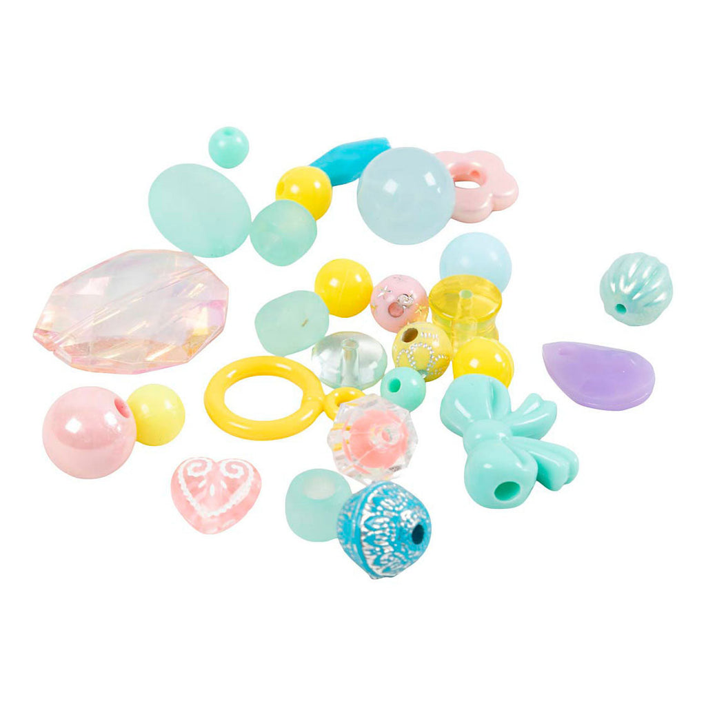 Creativ Company - Creativ Company Https://www.cchobby.nl/plastic-kralen-d-5-35-mm-gatgrootte-1-8-mm-ca-900-stuk-diverse-kleuren-700-ml-1-doosje