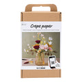 Creativ company hobbyset crepepapier bloemen boeket