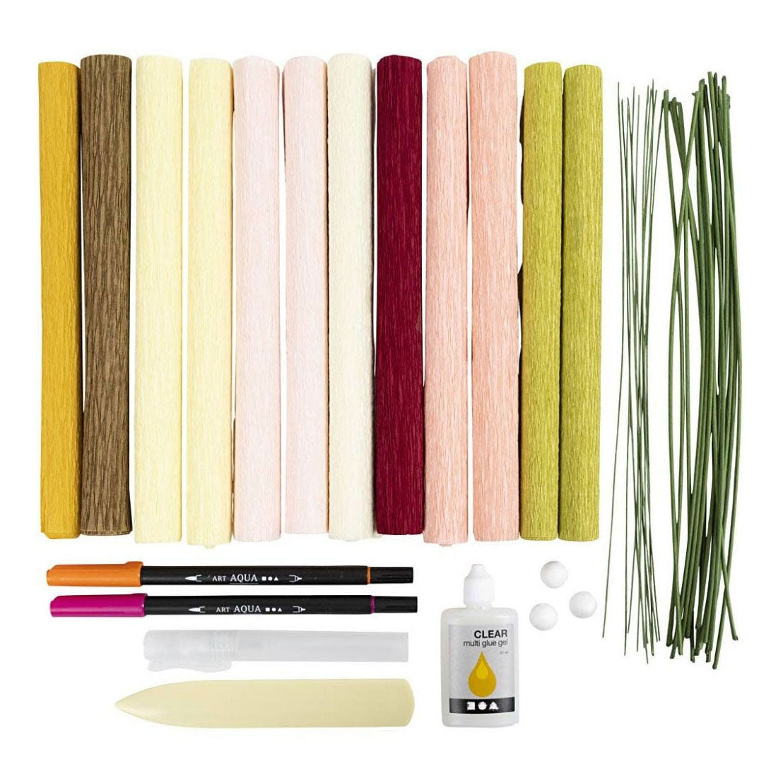 Creativ Company - Creativ Company Hobbyset crepepapier bloemen boeket