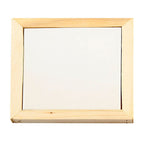 Creativ company onderzetter met houten lijst 15x15cm, 10st.