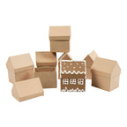 Creativ company huizen papier-mache, 20st.