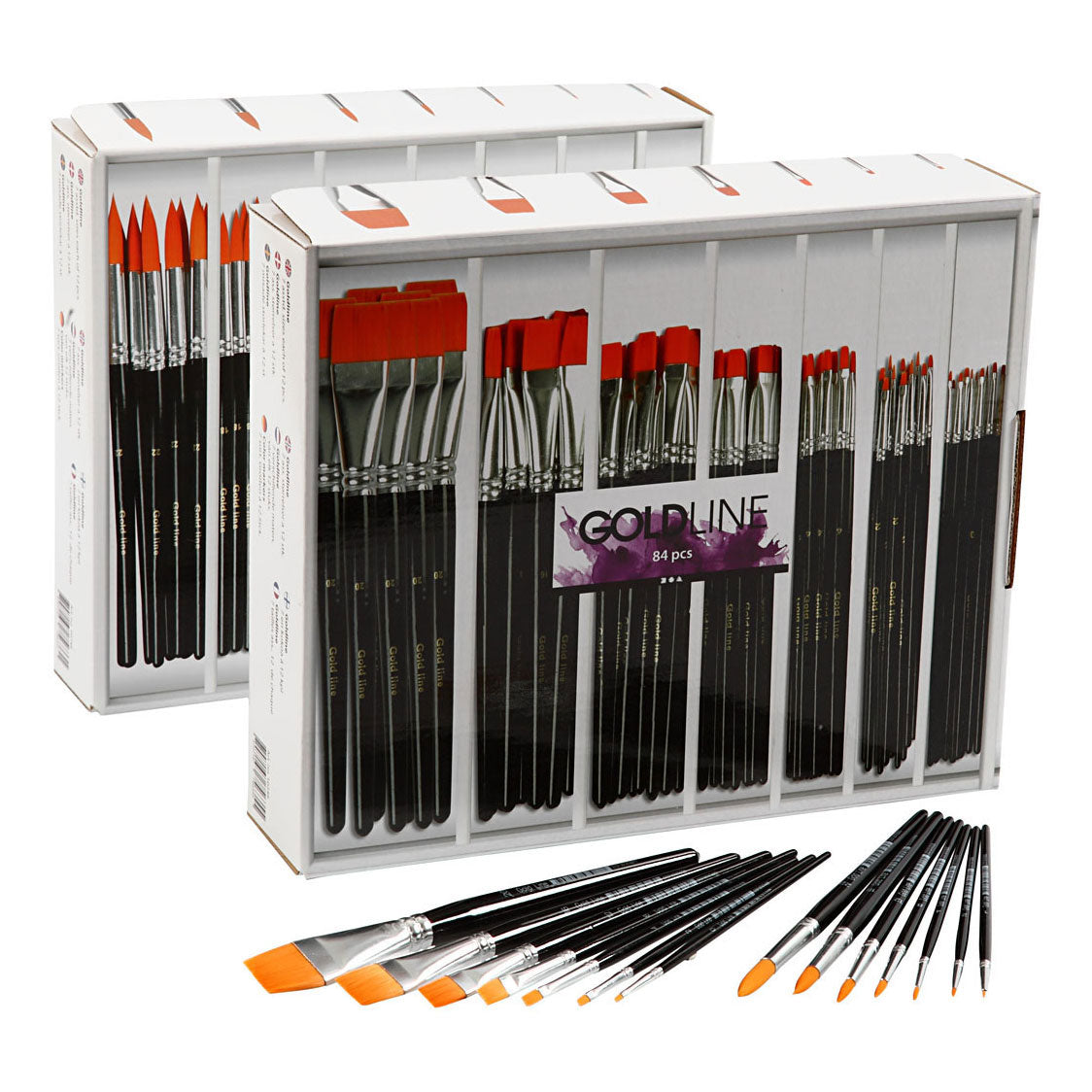 Creativ Company - Creativ Company Gold line penselen 168st.