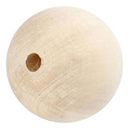 Creativ company houten kraal 80mm gatgrootte 8mm