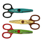 Creativ company fiskars kidzors kartelscharen krokodil slang kikker- 3st.