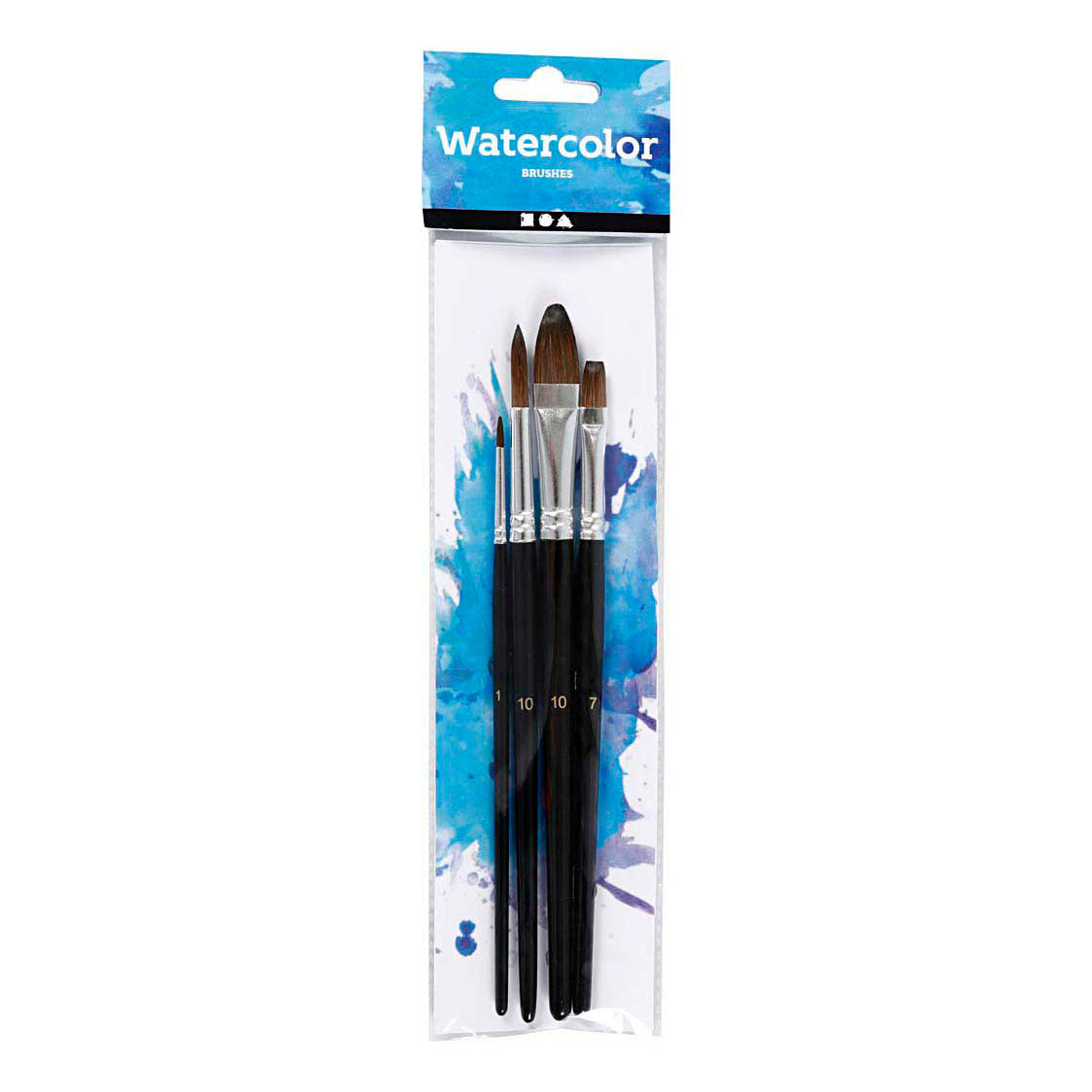 Creativ Company - Creativ Company Aquarelpenselen - 4 stuks