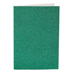 Creativ Company - Creativ Company Kaarten en enveloppen 105x15cm glitter groen - 4 stuks