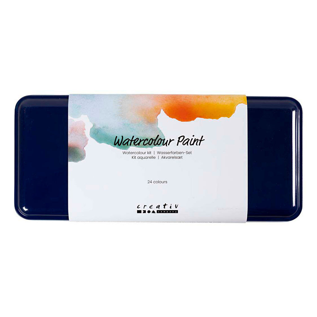 Creativ company aquarelset diverse kleuren - 24 kleuren