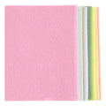 Creativ company hobbyvilt a4 dikte 2mm pastelkleuren - 10st.