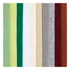 Creativ company hobbyvilt a4 dikte 2mm naturel kleuren - 10st.