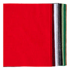 Creativ company hobbyvilt a4 dikte 2mm kerst kleuren - 10st.