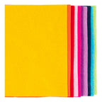 Creativ company hobbyvilt a4 dikte 2mm kleurrijk - 10st.