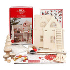 Creativ company hobbyset huis van de kerstman