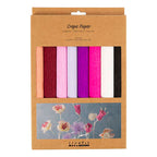 Creativ Company - Creativ Company Crepepapier paars en roze harmonie - 8st.
