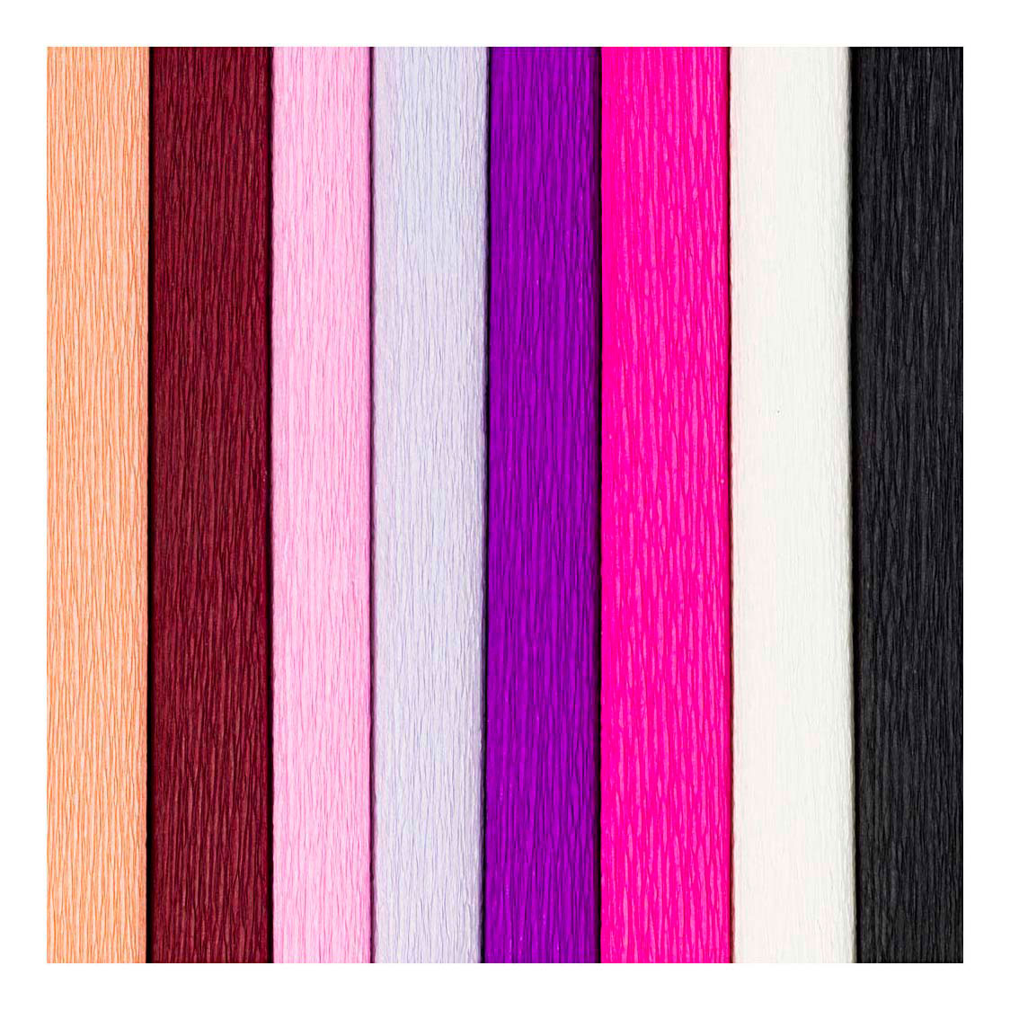 Creativ Company - Creativ Company Crepepapier paars en roze harmonie - 8st.