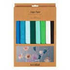 Creativ Company - Creativ Company Crepepapier blauw en groen harmonie - 8st.