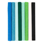 Creativ Company - Creativ Company Crepepapier blauw en groen harmonie - 8st.