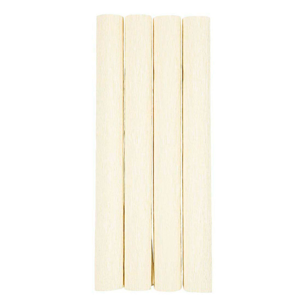 Creativ Company - Creativ Company Crepepapier off white - 4 stuks
