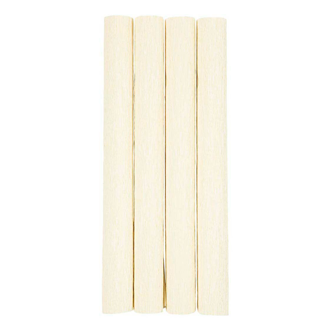 Creativ Company - Creativ Company Crepepapier off white - 4 stuks