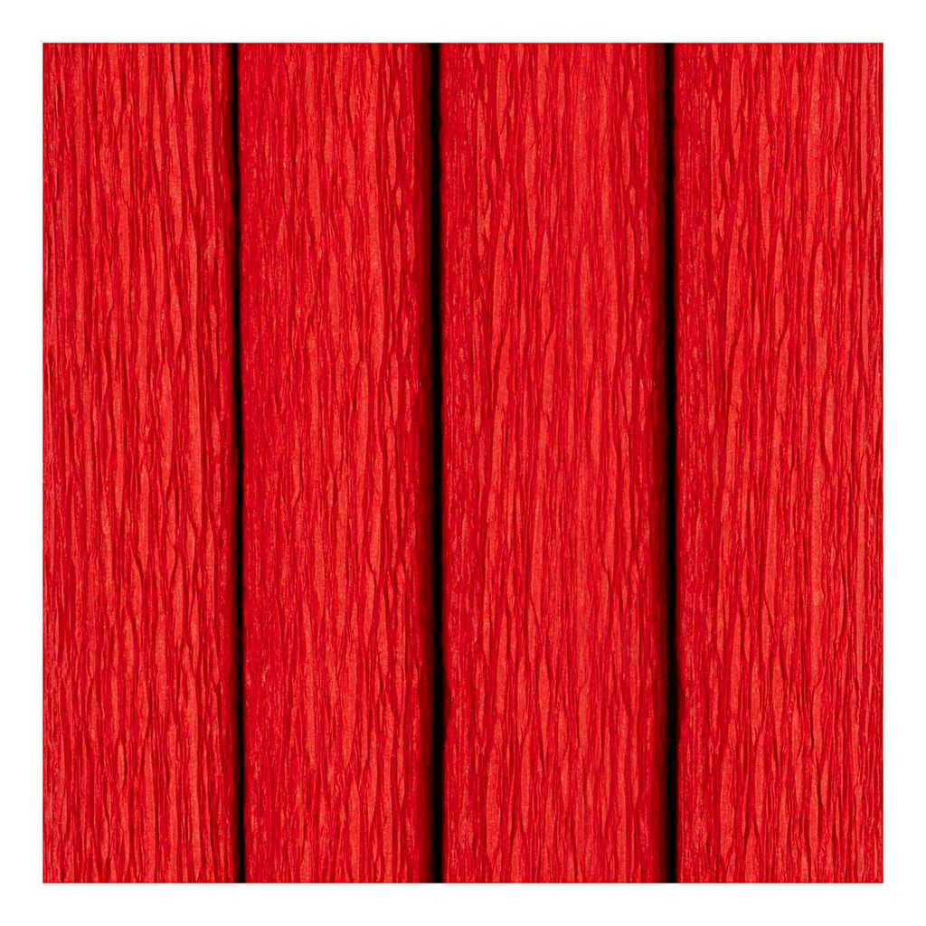 Creativ company crepepapier rood - 4st.