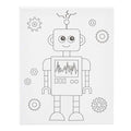 Creativ company schildercanvas met print robot - 24x30cm