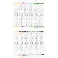 Creativ company tekenstift lijndikte 1+8mm pastelkleuren - 24st.