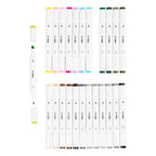 Creativ company tekenstift lijndikte 1+8mm pastelkleuren - 24st.