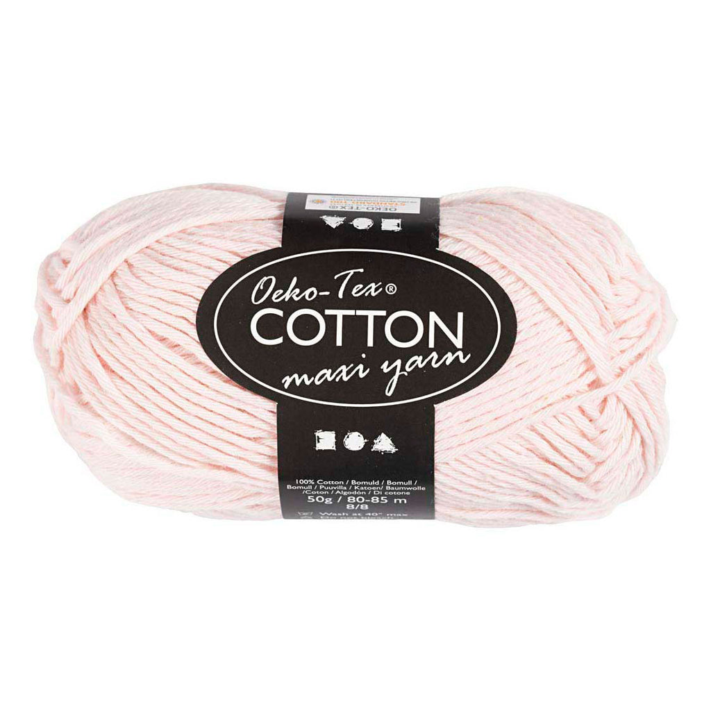 Creativ company katoengaren afm 8 8 l: 80-85 m dusty rose - 50gr.