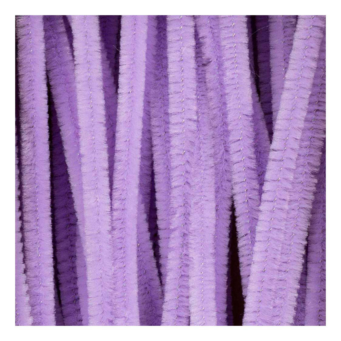Creativ Company - Creativ Company Chenille 6mm x 30cm paars - 50 stuks