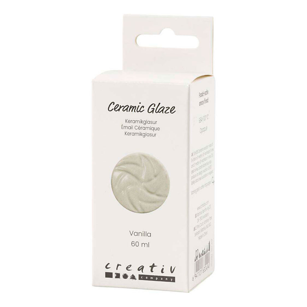 Creativ Company - Creativ Company Https://www.cchobby.nl/keramiek-glazuur-984-1101-c-dekkend-vanilla-60-ml-1-doosje