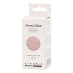 Creativ company keramiek glazuur 984-1101 c dekkend rose - 60ml