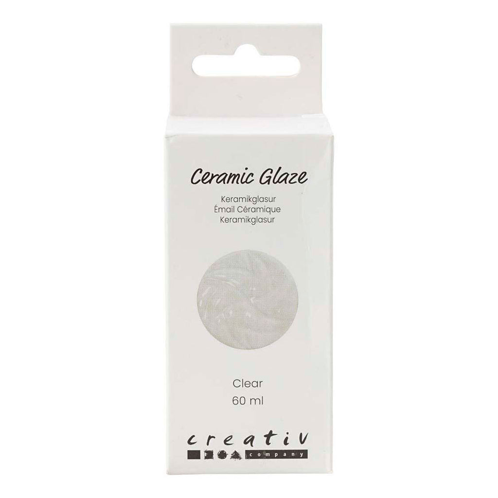 Creativ company keramiek glazuur 984-1101 c transparant helder - 60ml