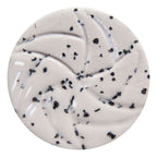Creativ company gespikkeld keramiek glazuur 999-1060 c dekkend sneeuwwit - 60ml
