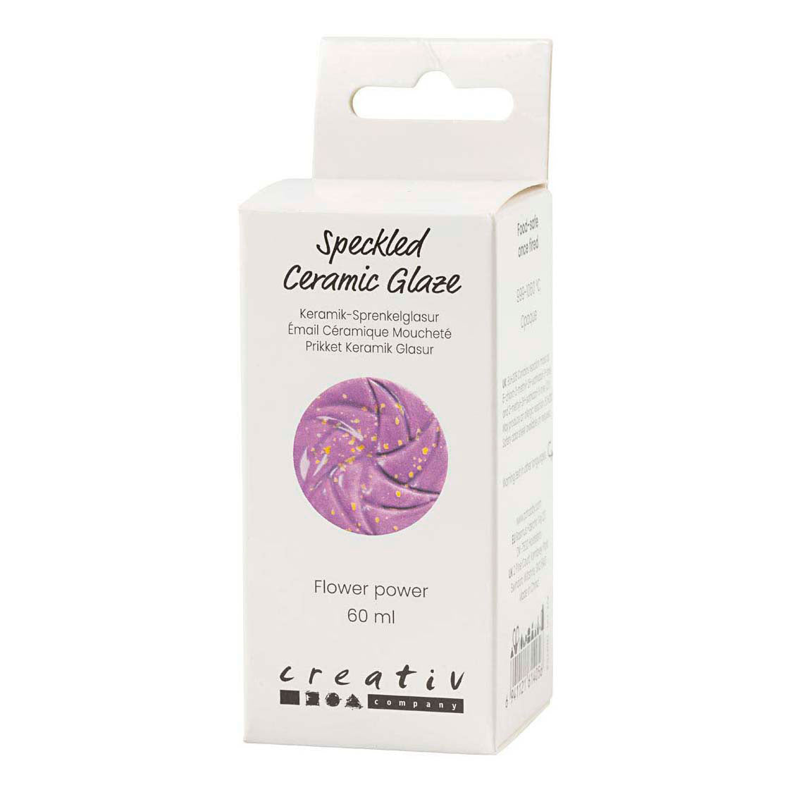 Creativ Company - Creativ Company Https://www.cchobby.nl/gespikkeld-keramiekglazuur-999-1060-c-dekkend-flower-power-60-ml-1-doosje