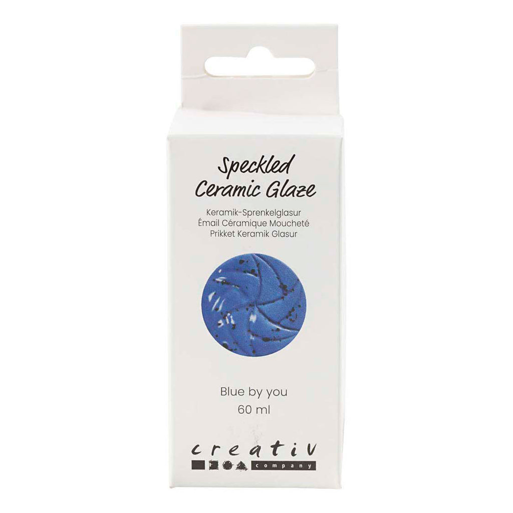 Creativ Company - Creativ Company Gespikkeld keramiek glazuur 999-1060 c dekkend blue by you - 60ml