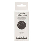 Creativ company gespikkeld keramiek glazuur 999-1060 c dekkend tutto nero - 60ml