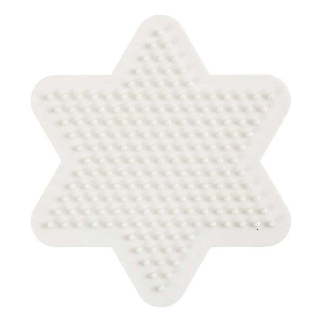 Creativ company nabbi biobeads grondplaat ster 9,8x9,8cm