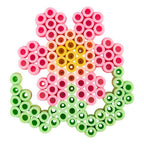 Creativ company nabbi biobeads grondplaat zeskant 8,5x8,5cm