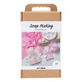 Creativ company hobbyset zeep maken bloemen roze