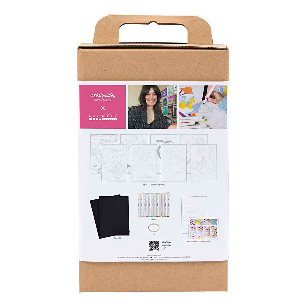 Creativ Company - Creativ Company Https://www.cchobby.nl/hobbyset-kleuren-schilderen-volgens-cijfers-markeerstiften-1-doos-977796