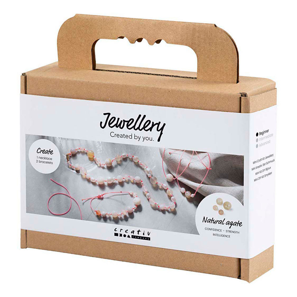 Creativ Company - Creativ Company Https://www.cchobby.nl/mini-hobbyset-sieraden-halskettingen-en-armband-roze-1-doos