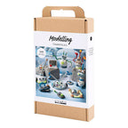 Creativ Company - Creativ Company Https://www.cchobby.nl/hobbyset-boetseren-robot-blauw-grijs-rood-verzilverd-1-doos